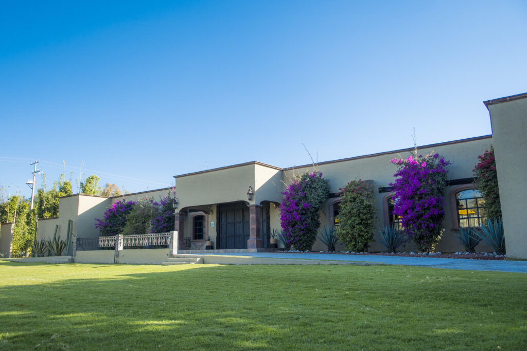 Fachada de salón para bodas